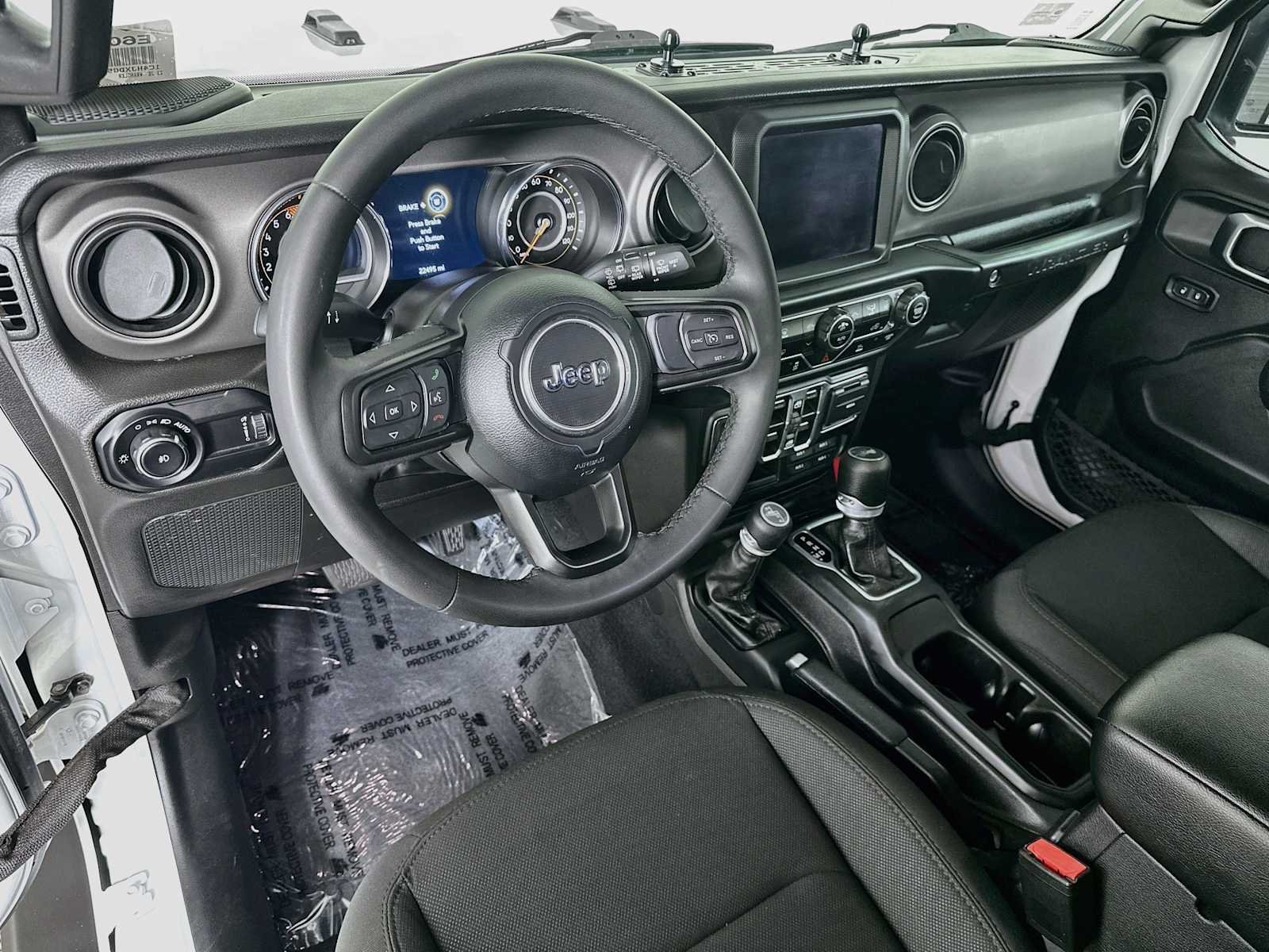 Used 2023 Bright White Clearcoat Jeep Willys image 9