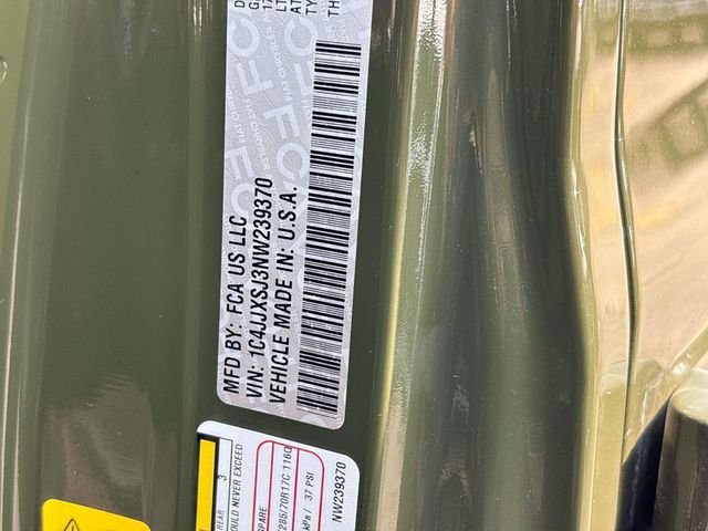 Used 2022 Green Clearcoat Jeep Unlimited Rubicon 392 image 38