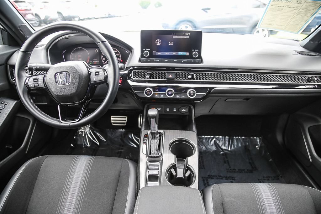 Certified Used 2025 Meteorite Gray Metallic Honda 4D SPORT image 40