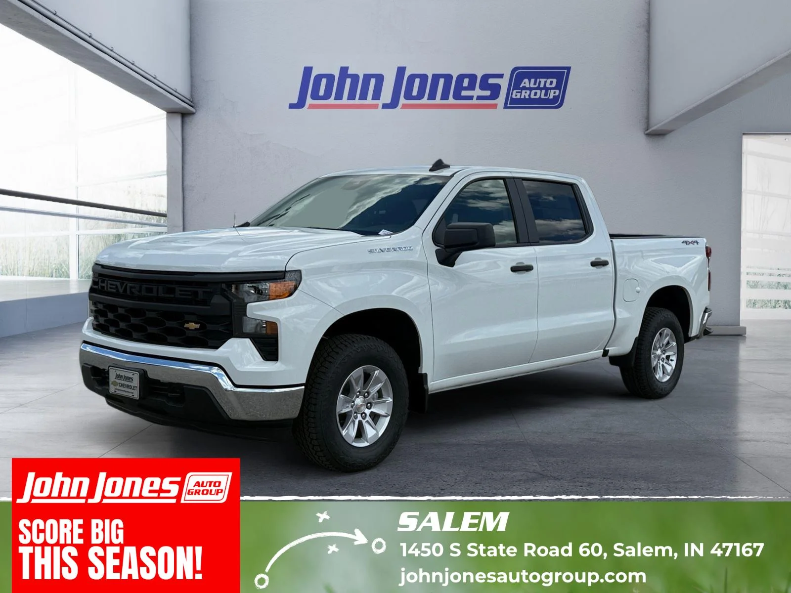 New 2026 Summit White Chevrolet WT image 1