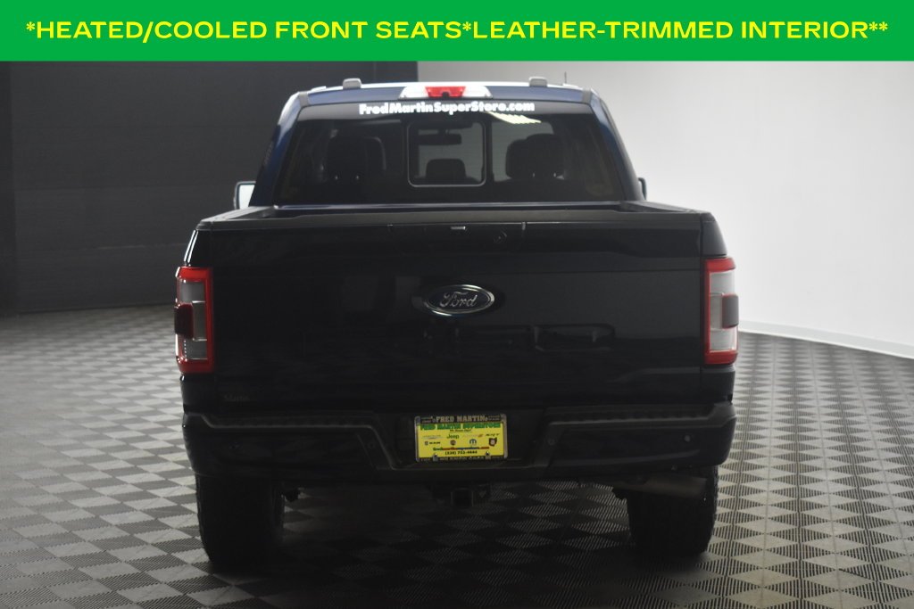 Used 2022 Atlas Blue Metallic Ford Lariat image 6