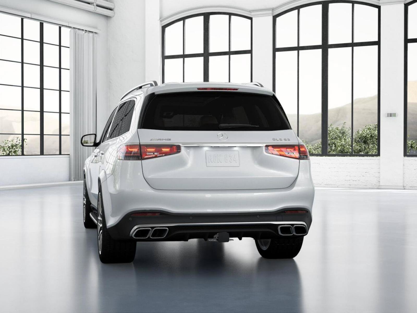 New 2026 MANUFAKTUR Moonlight White Metallic Mercedes-Benz AMG® GLS 63 image 26