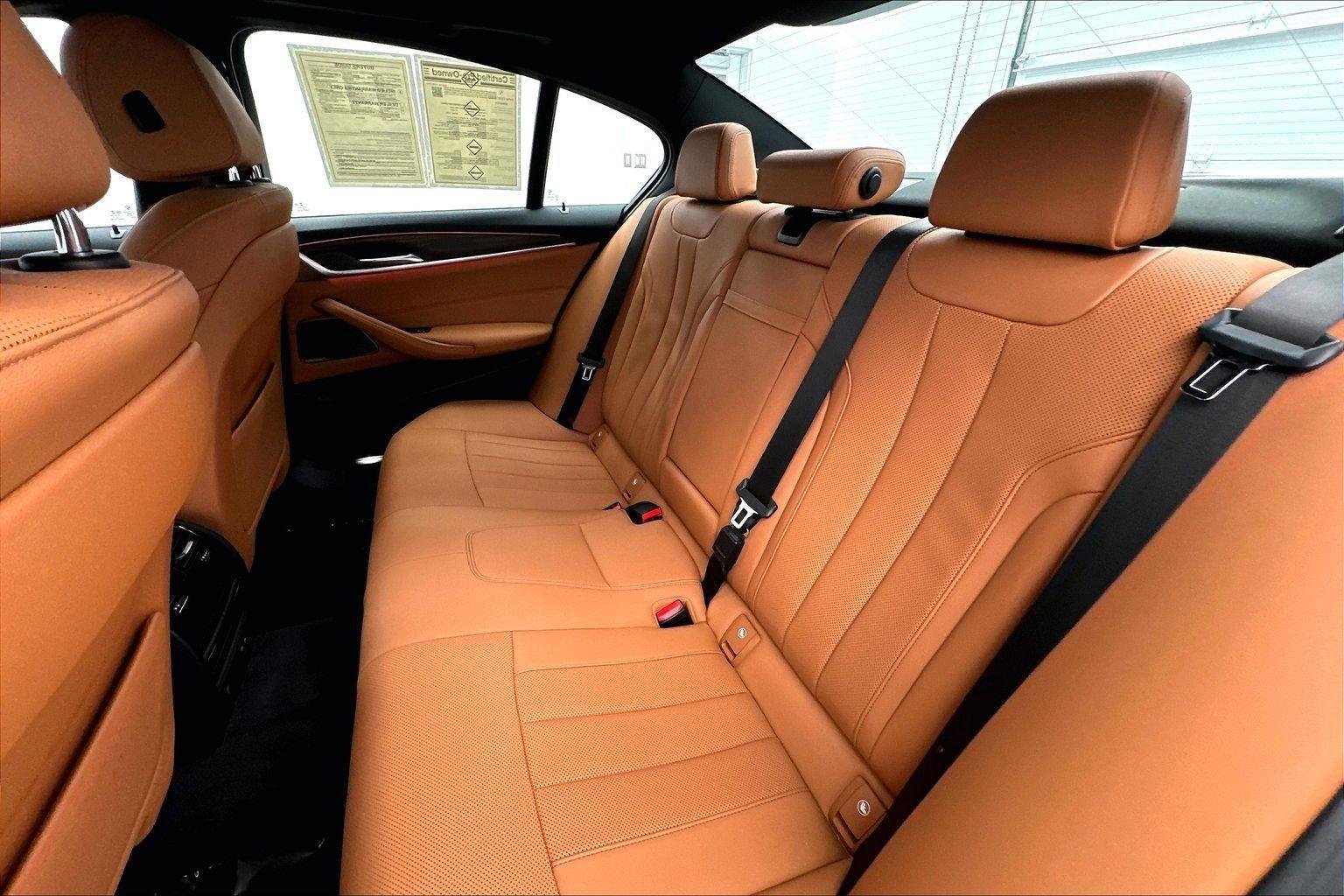 Certified Used 2023 Mineral White Metallic BMW 540i xDrive image 19