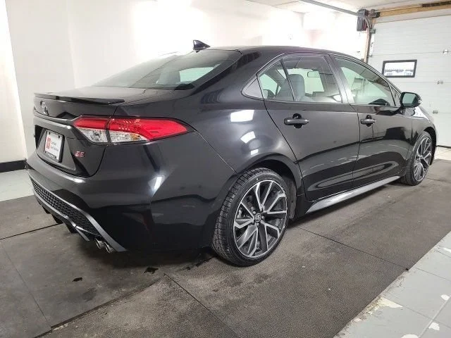 Used 2020 Black Sand Pearl Toyota SE image 11