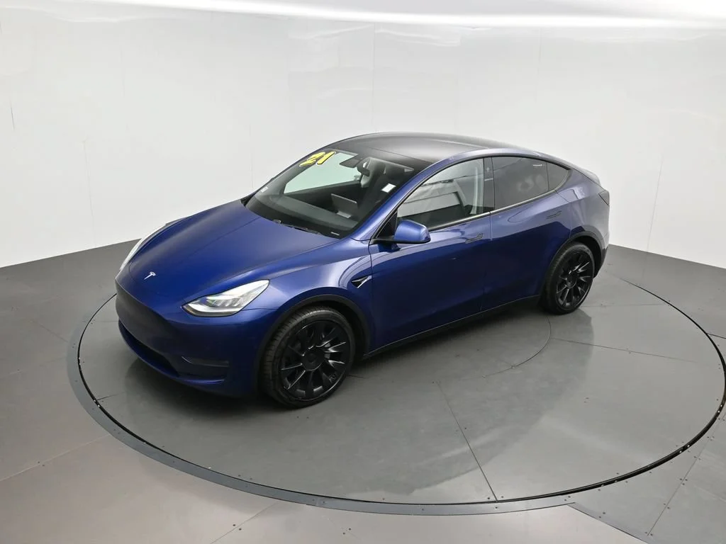 Used 2021 Blue Tesla Long Range image 32