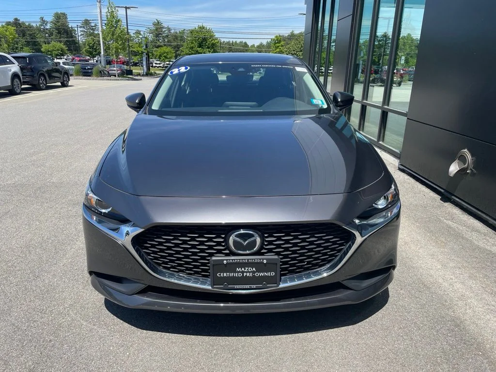 Used 2022 Machine Gray Mazda Select image 2