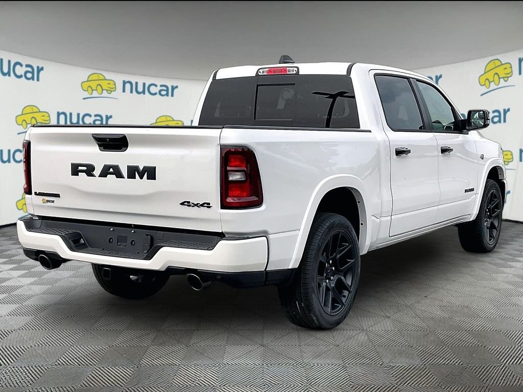 New 2026 Ivory White Tri-Coat Pearl-Coat Exterior Paint RAM Laramie image 7