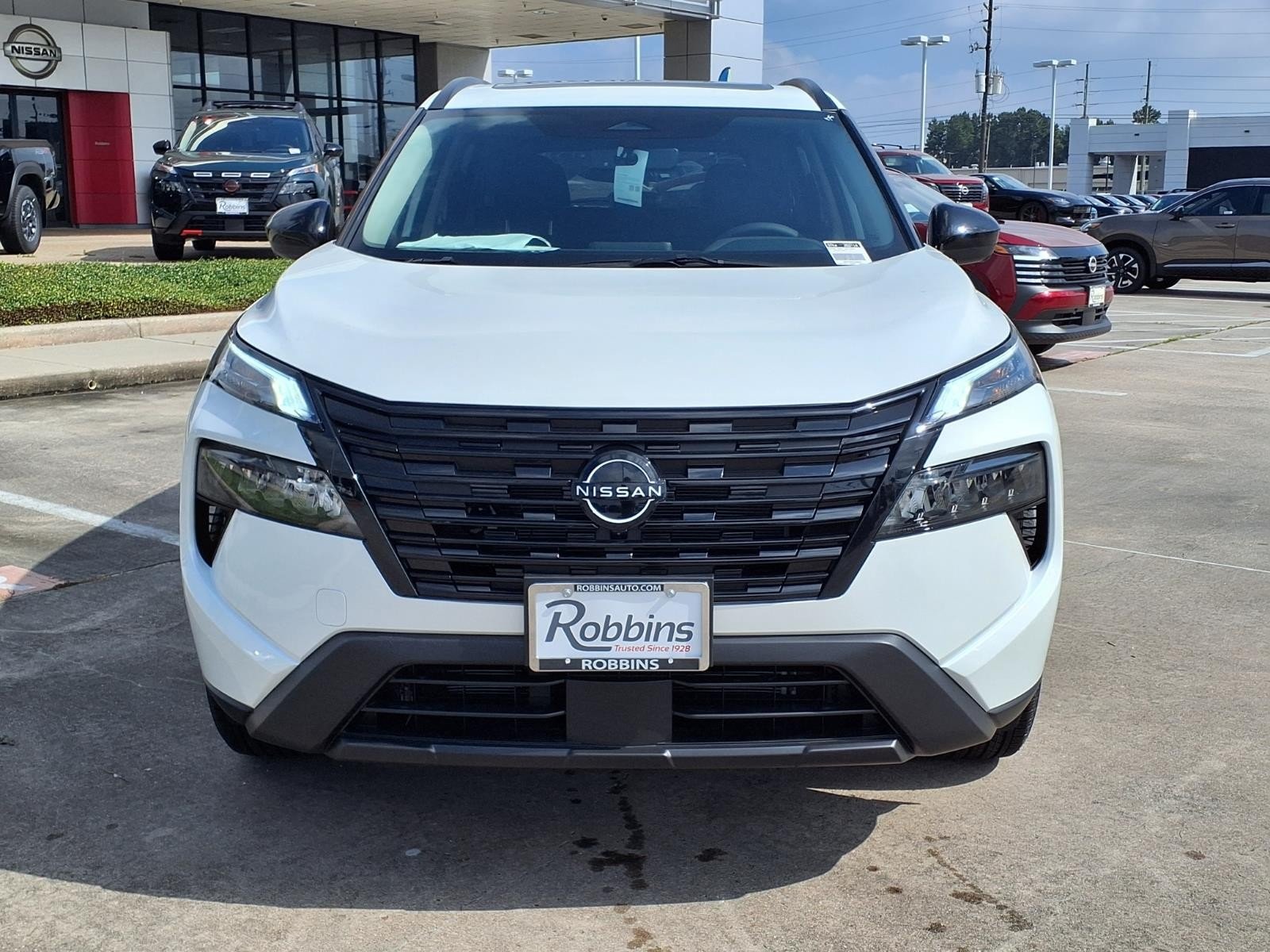 2026 Nissan Rogue Dark Armor™ White at Robbins Nissan