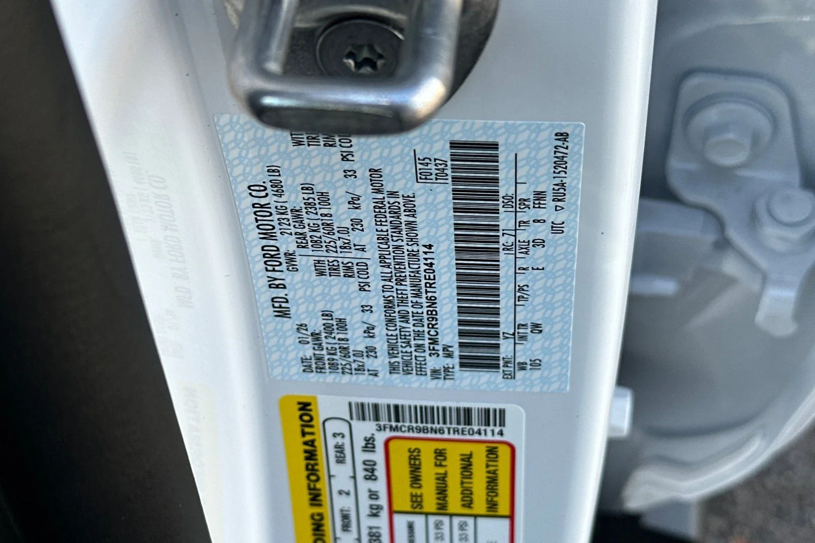 New 2026 Oxford White Ford Big Bend® image 22
