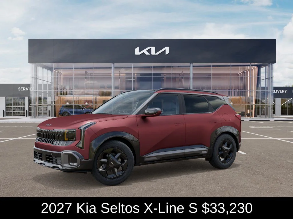 New 2027 Magma Red Matte Kia X-Line S image 5