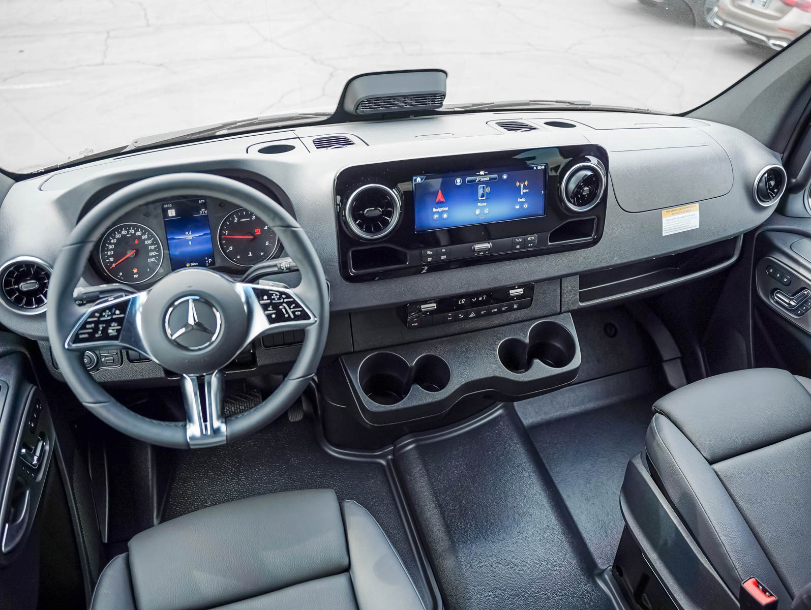New 2026 Obsidian Black Metallic Mercedes-Benz 2500 Standard Roof I4 Diesel HO 144 AWD image 17
