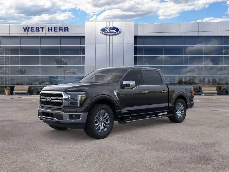 New 2026 Agate Black Metallic Ford Lariat® image 2