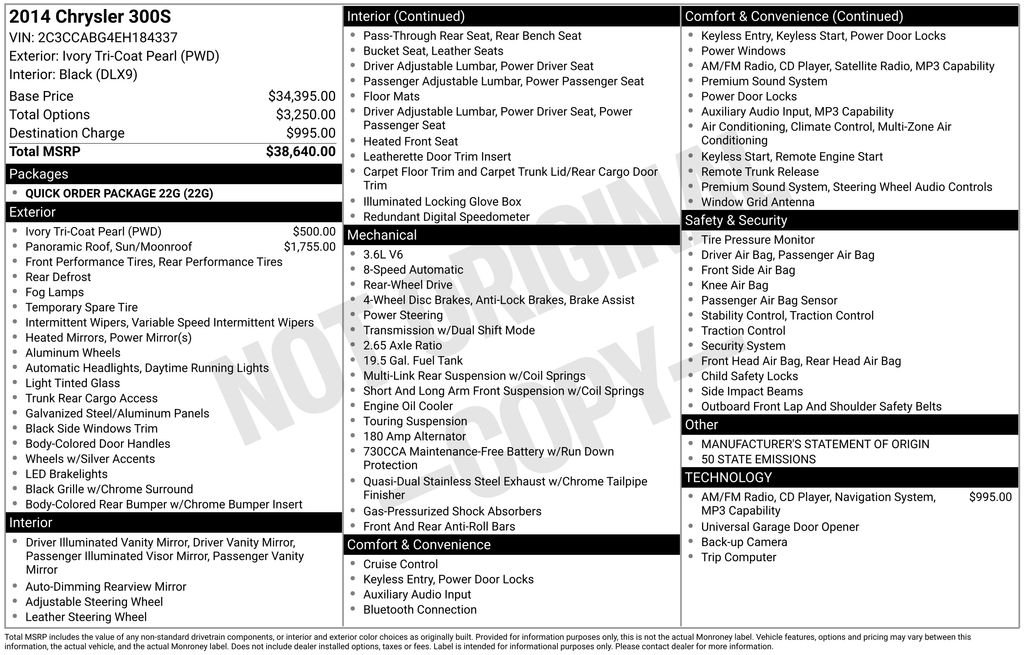 Used 2014 Ivory Chrysler S image 32