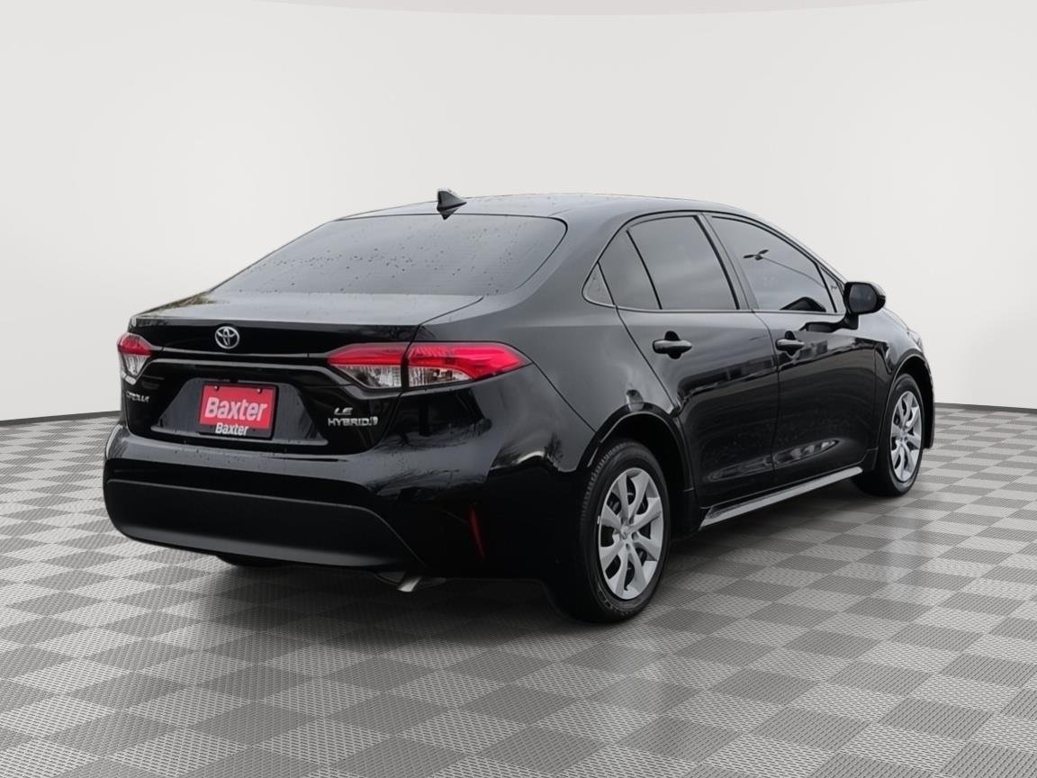 Certified Used 2024 Midnight Black Metallic Toyota Hybrid LE image 20