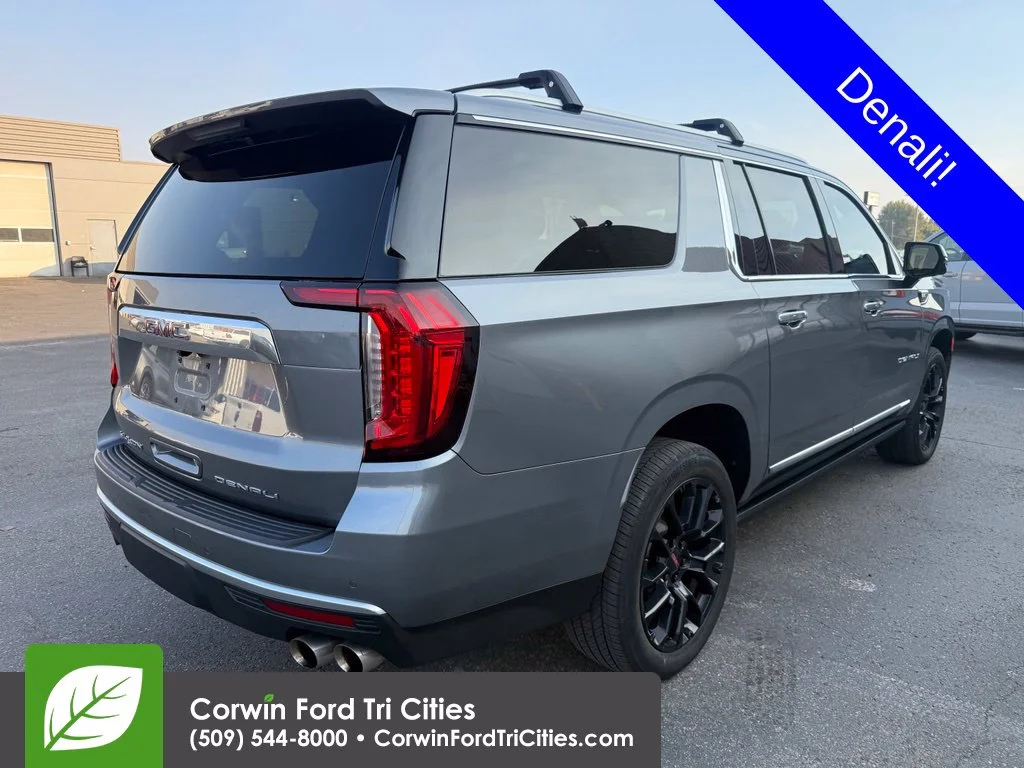 Used 2022 Satin Steel Metallic GMC Denali image 7