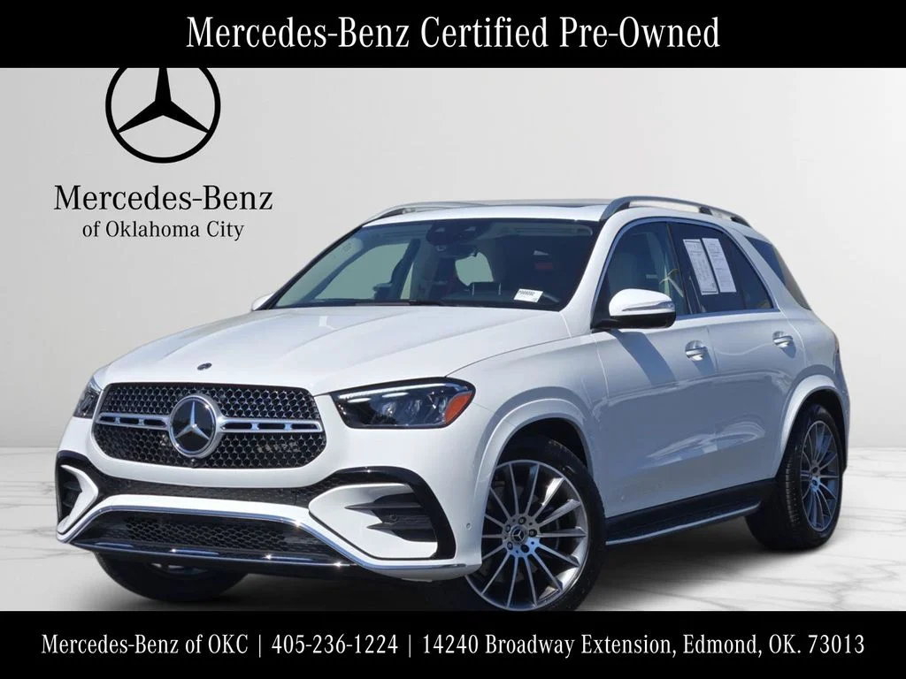 Certified Used 2026 Polar White Mercedes-Benz GLE 450 image 1