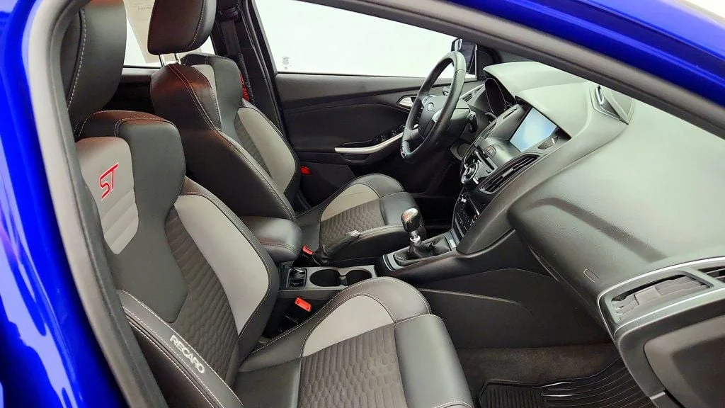 Used 2014 Performance Blue Ford ST Hatchback w/ ST2 Equipment Group & RECARO Sport Seats image 26
