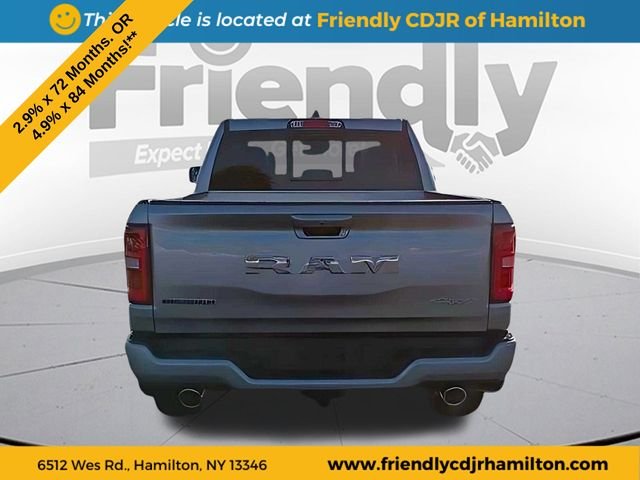 New 2026 Billet Silver Metallic Clear-Coat Exterior Paint RAM Big Horn/Lone Star image 4