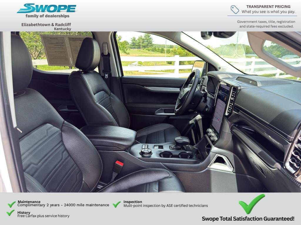 Used 2024 OXFORD WHITE Ford LARIAT image 19