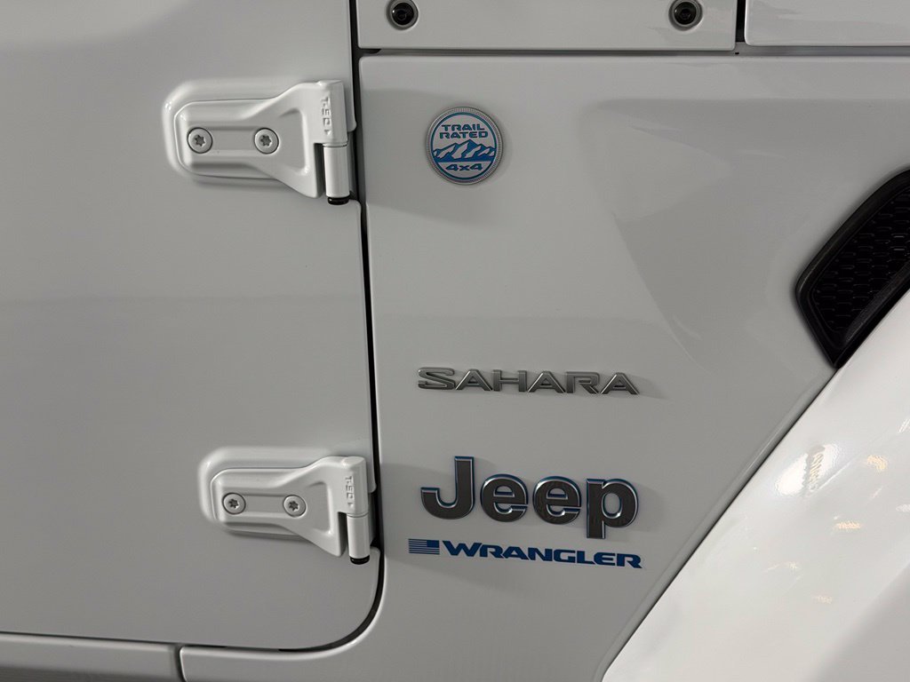 Certified Used 2024 White Jeep Sahara 4xe image 11