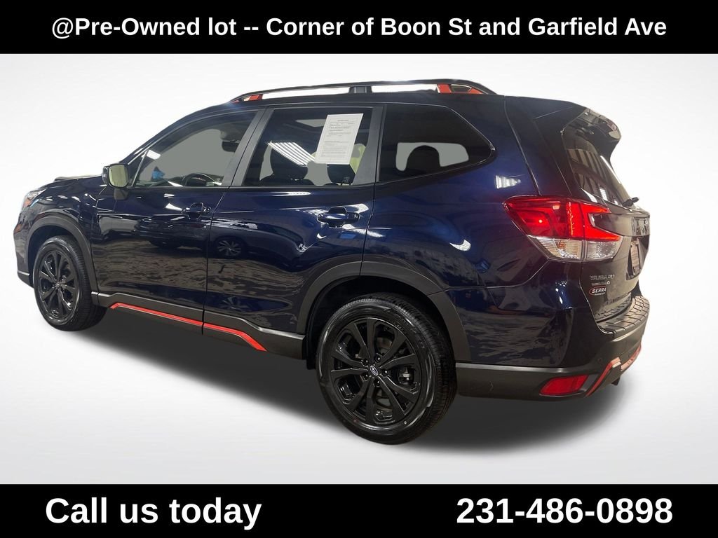 Used 2019 Blue Subaru Sport image 3