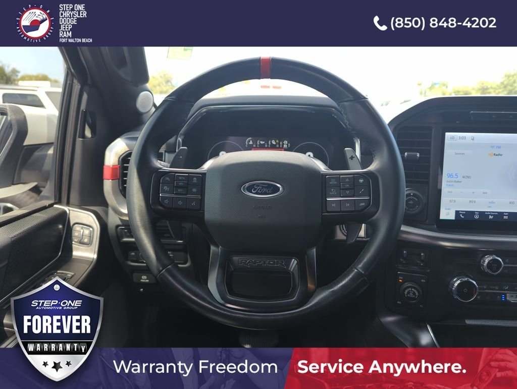 Used 2022 White Ford Raptor image 16