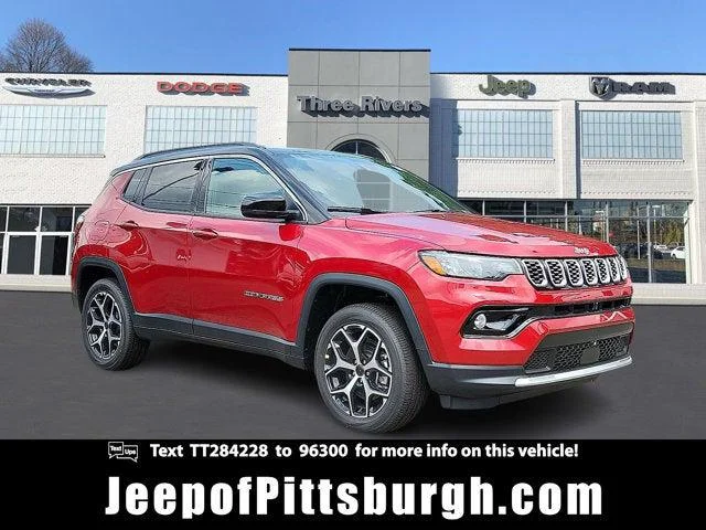 New 2026 Red Hot Pearl-Coat Exterior Paint Jeep Limited image 1