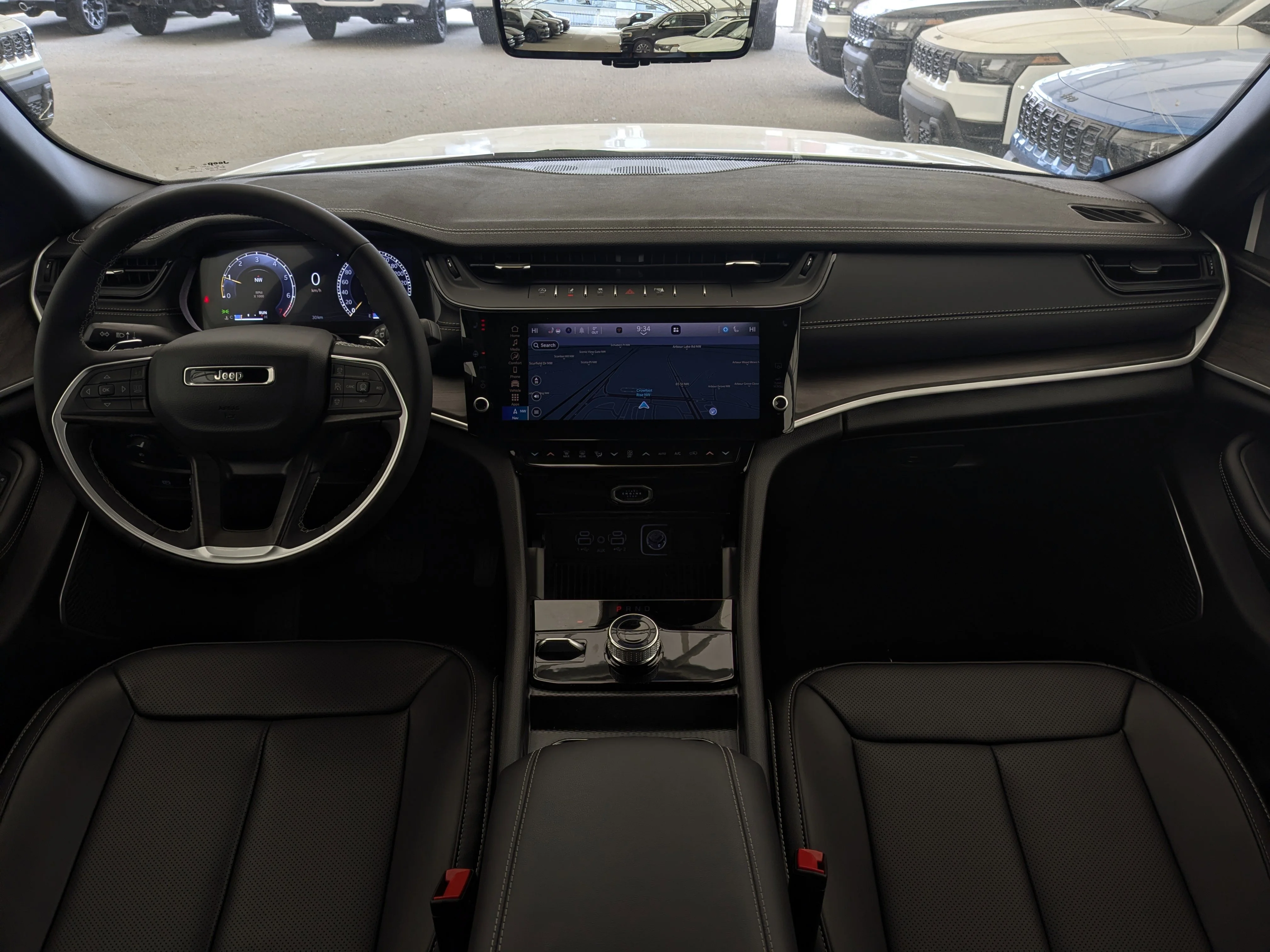 New 2026 White Jeep Limited - - Ltd Altitude Pkg - Lux Tech Grp II - Pano Sunroof - 20 Black Wheels & More image 24