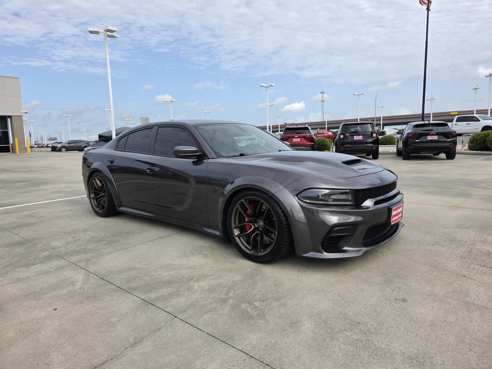 Used 2021 Granite Pearlcoat Dodge SRT Hellcat Widebody image 7
