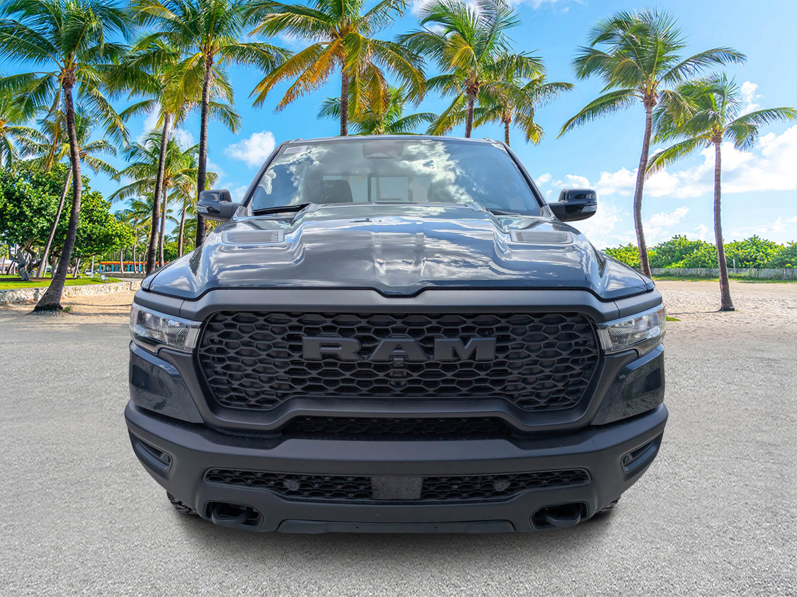 New 2026 Forged Blue Metallic Exterior Paint RAM Rebel image 7