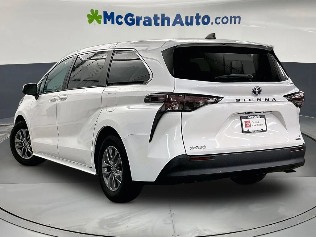 Used 2024 White Toyota LE image 3
