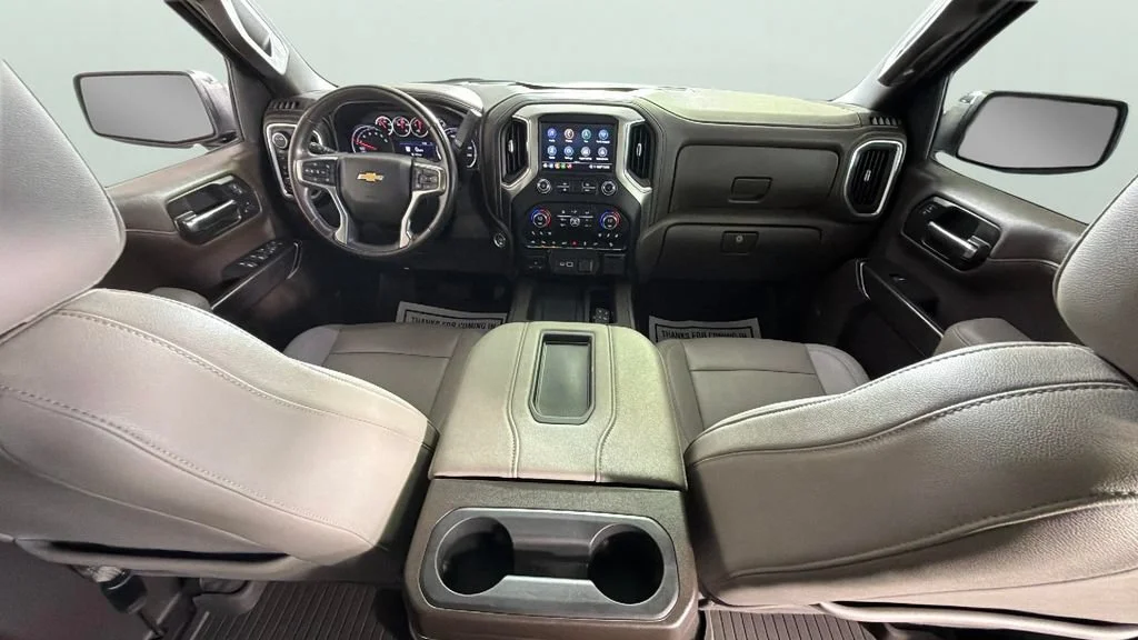 Used 2021 SILVER ICE METALLIC Chevrolet LTZ image 34