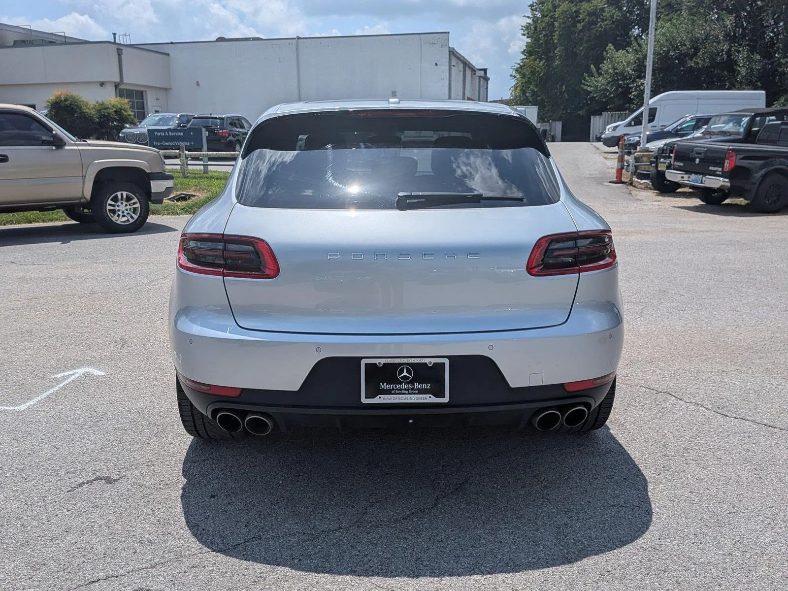 Used 2018 Rhodium Silver Metallic Porsche S image 4