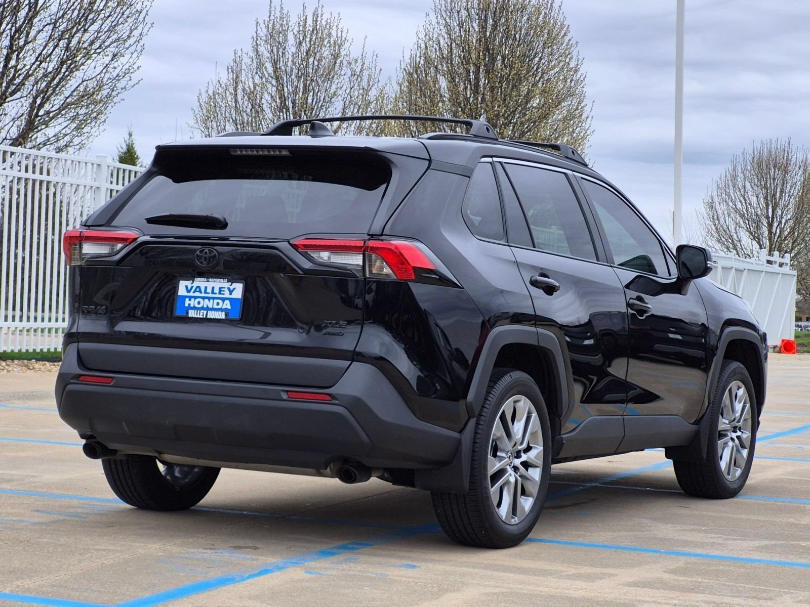 Used 2024 Midnight Black Metallic Toyota XLE Premium AWD image 6
