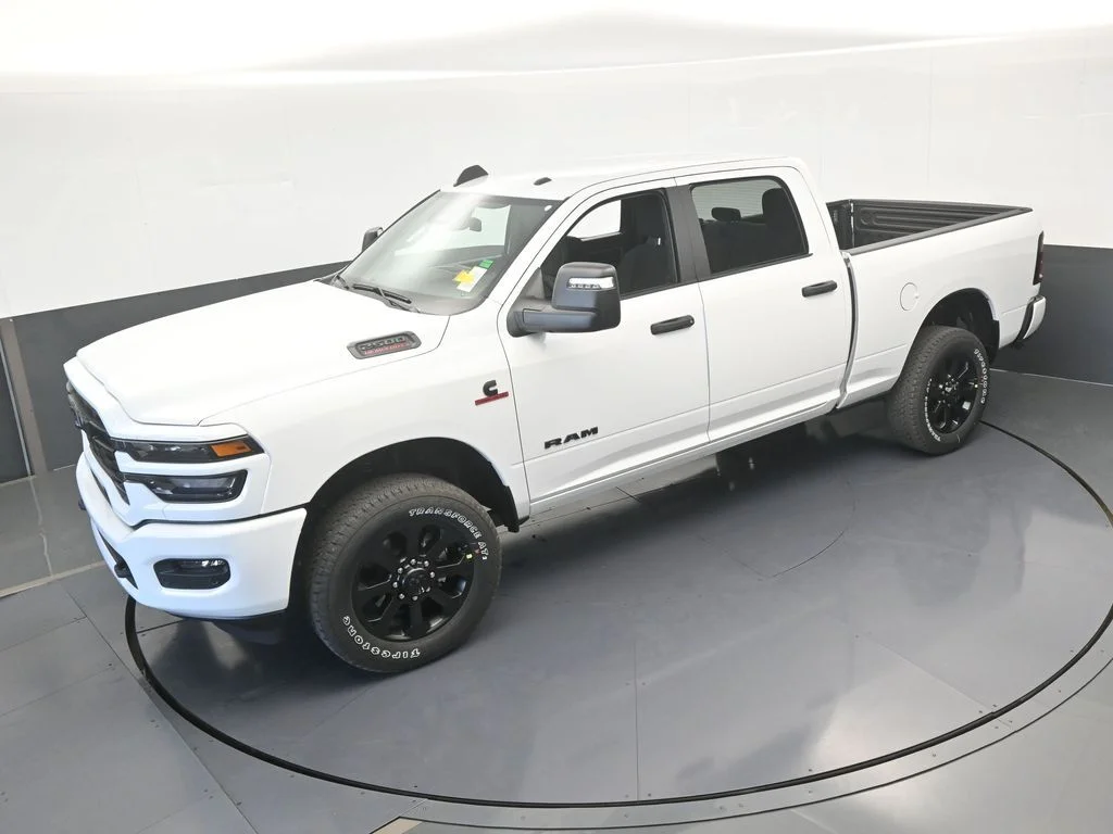 New 2026 Bright White Clear-Coat Exterior Paint RAM Big Horn image 43