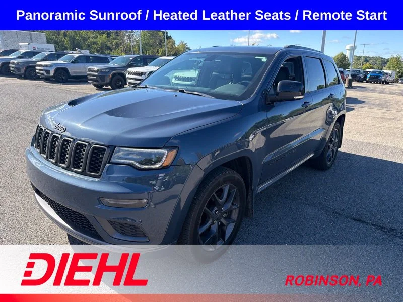Used 2019 Blue Jeep Limited X image 1