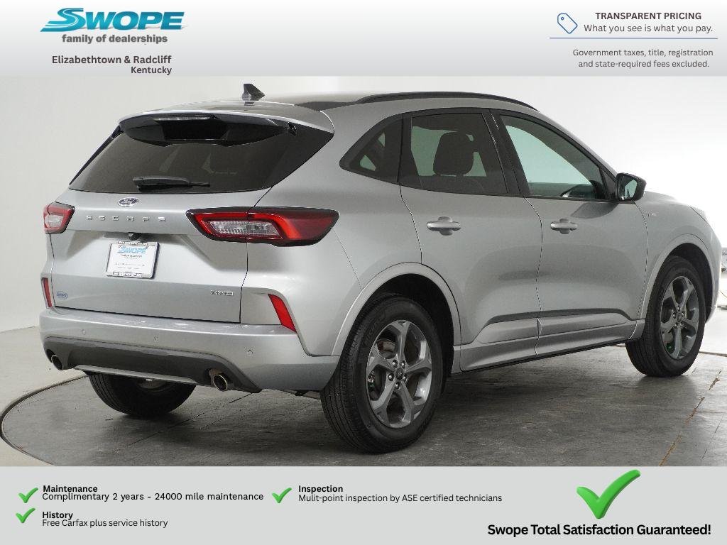 Used 2024 Iconic Silver Metallic Ford ST-Line image 4