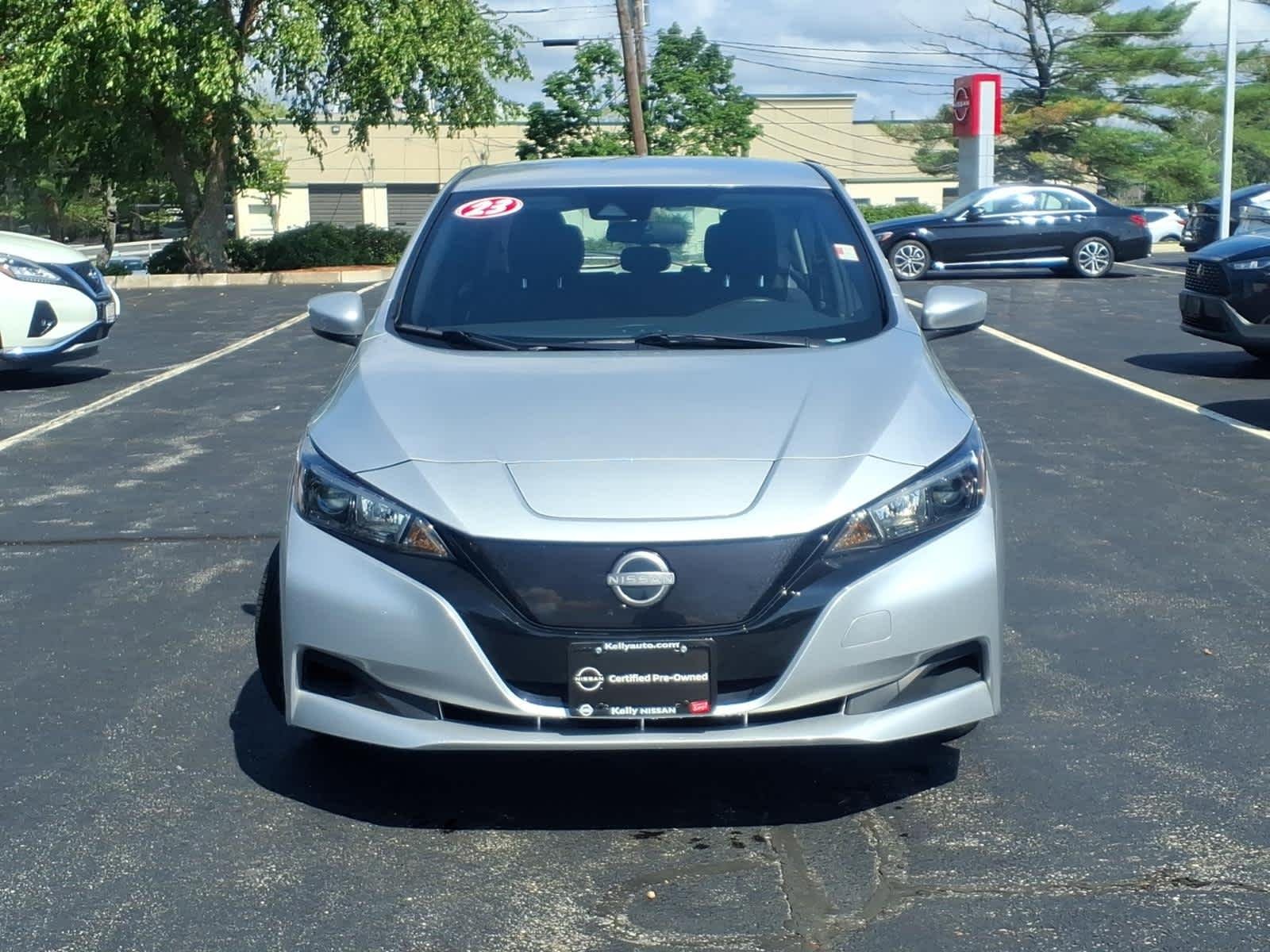 Certified 2023 Nissan Leaf S with VIN 1N4AZ1BV9PC562082 for sale in Woburn, MA