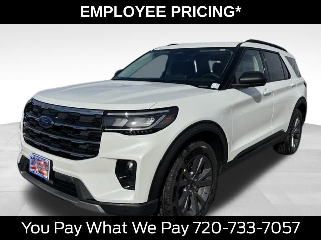 New 2026 Star White Metallic Tri-Coat Ford Active image 1