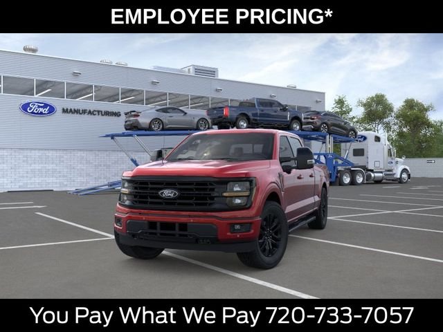 New 2026 Ruby Red Metallic Tinted Clearcoat Ford XLT image 2