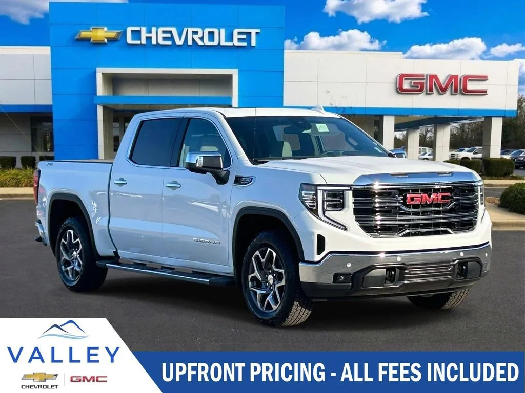 New 2026 Summit White GMC SLT image 1