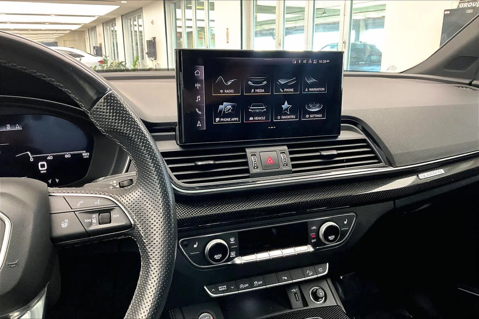 Used 2023 Mythos Black Metallic Audi Premium Plus image 12