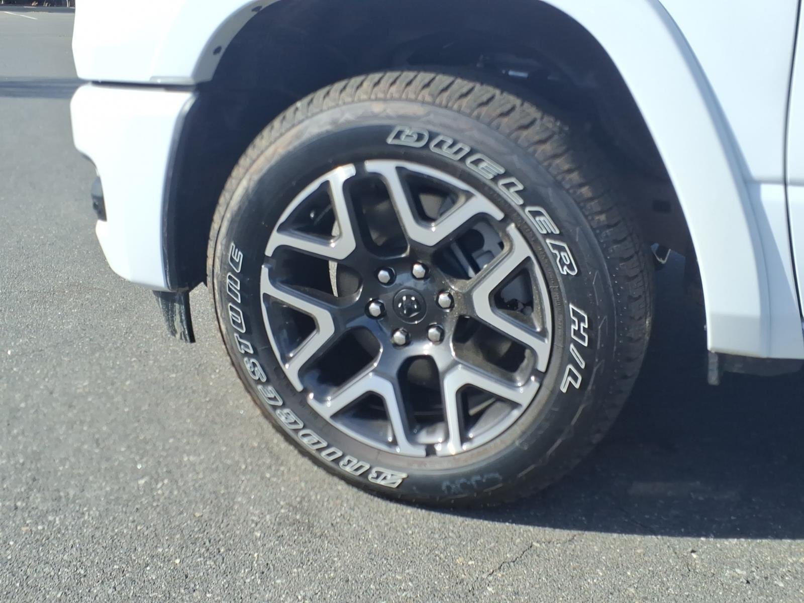 New 2026 Bright White Clear-Coat Exterior Paint RAM Laramie image 10