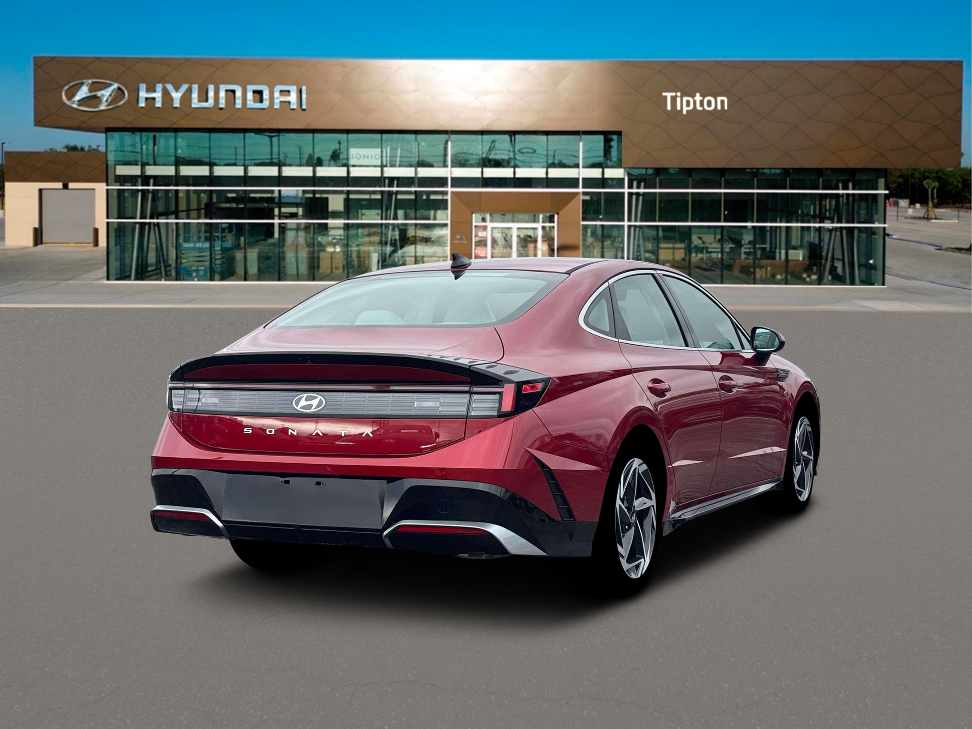 New 2026 Red Hyundai SEL Sport image 7