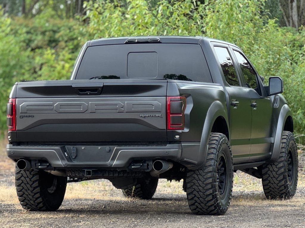 Used 2017 Shadow Black Ford Raptor image 7