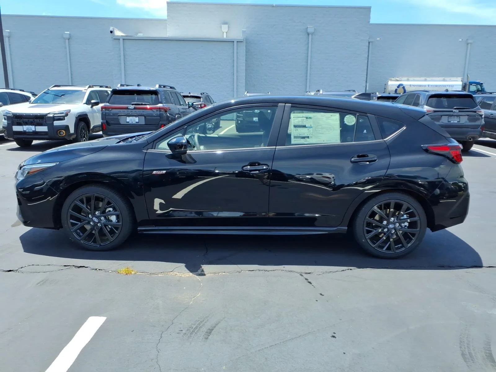 New 2026 CRYSTAL BLACK SILICA Subaru RS image 3