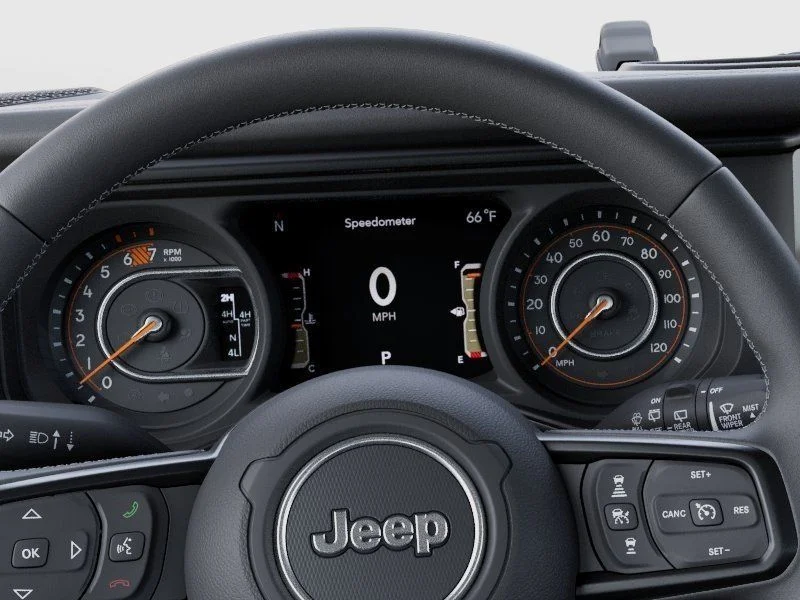 New 2026 Bright White Clear-Coat Exterior Paint Jeep Rubicon X image 19