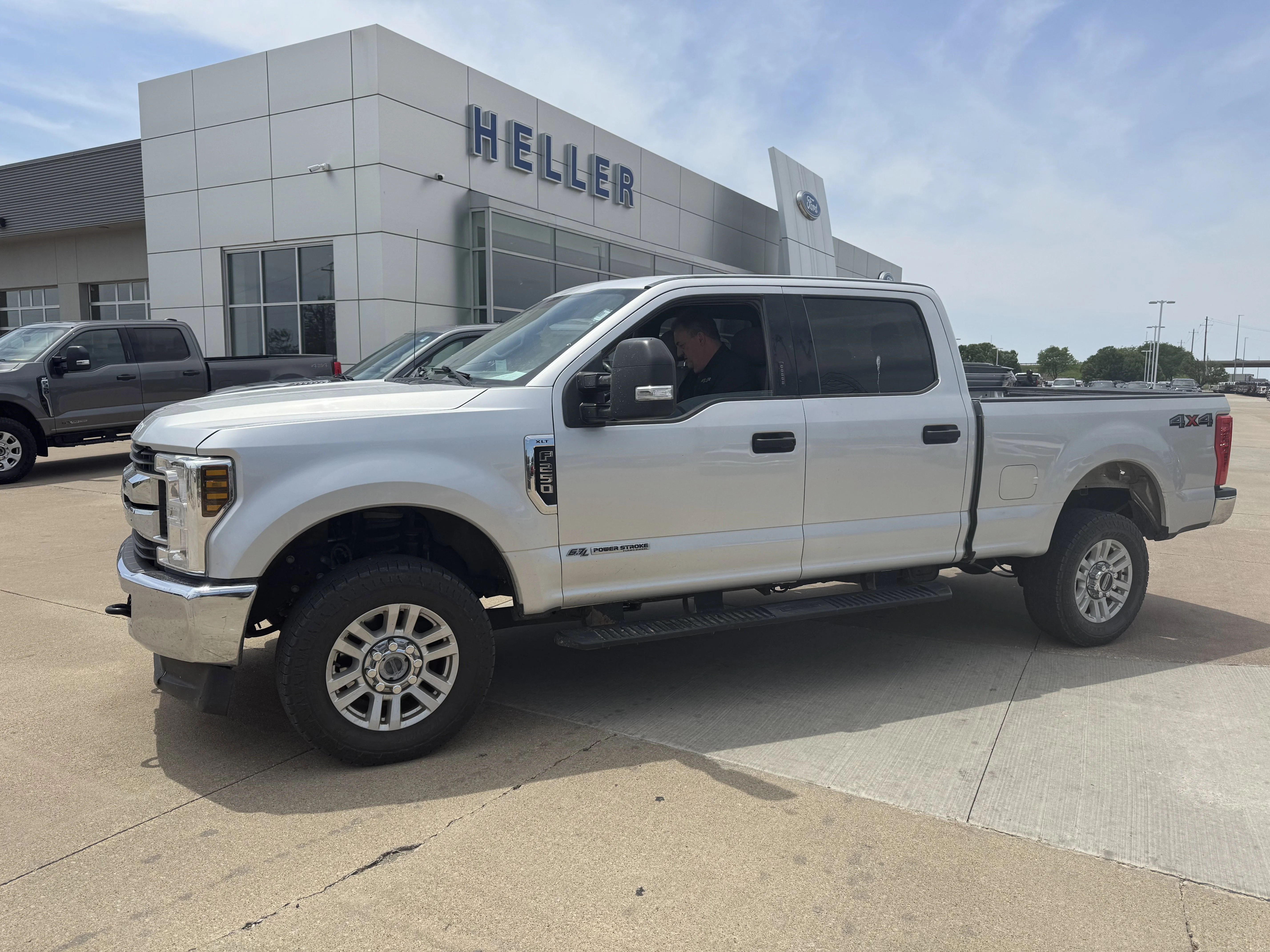 Used 2019 Ingot Silver Metallic Ford XLT image 3