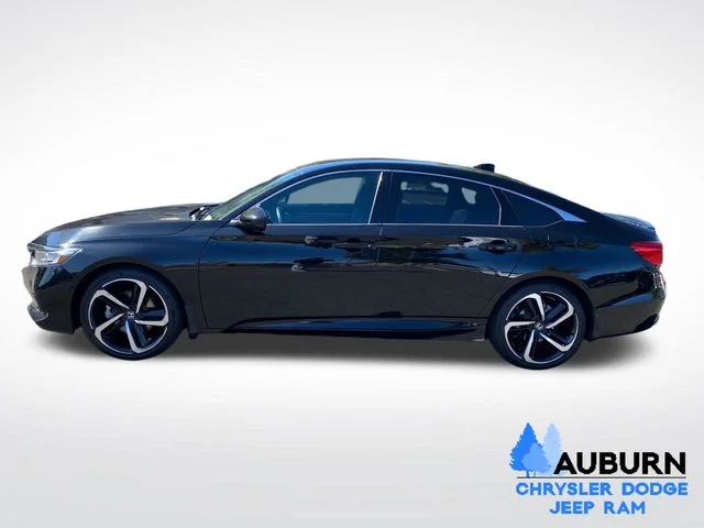 Used 2022 Black Honda Sport image 2
