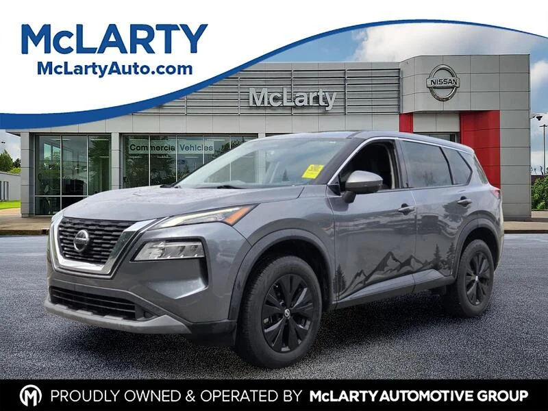 Used 2021 Gun Metallic NISSAN FWD SV image 1